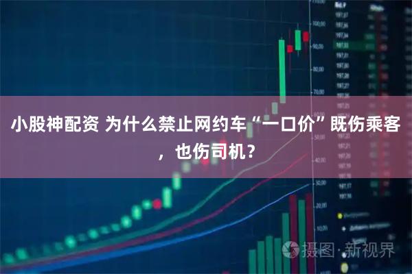 小股神配资 为什么禁止网约车“一口价”既伤乘客，也伤司机？